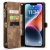 Köp CaseMe Multi-Slot 2 i 1 Plånboksfodral iPhone 15 Pro Brun Online