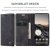 Slim Plånboksfodral Google Pixel 9a svart