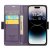 Köp CaseMe Slim Plånboksfodral RFID-skydd iPhone 15 Pro Lila online