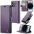 Köp CaseMe Slim Plånboksfodral RFID-skydd iPhone 15 Pro Lila online