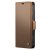 Plånboksfodral RFID-skydd iPhone 16 Plus Brun