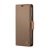 Plånboksfodral RFID-skydd iPhone 16 Pro Brun