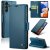 Köp CaseMe Slim Plånboksfodral RFID-skydd Samsung Galaxy A14 Blå Online