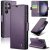 Köp CaseMe Slim Plånboksfodral RFID-skydd Samsung Galaxy S24 Ultra Lila Online