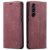 Köp CaseMe Slim Plånboksfodral Samsung Galaxy S23 Röd Online