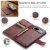 Magnet Wallet Google Pixel 7a Röd