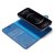DG.MING 2-in-1 Magnet Wallet iPhone 12/12 Pro Blue - Techhuset.se
