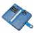 DG.MING 2-in-1 Magnet Wallet iPhone 13 Blue - Techhuset.se