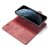 DG.MING 2-in-1 Magnet Wallet iPhone 13 Mini Red - Techhuset.se