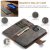 Köp DG.MING 2-in-1 Magnet Wallet iPhone 14 Pro Max Brown Online