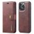 DG.MING 2-in-1 Magnet Wallet iPhone 14 Pro Red - Techhuset.se