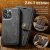 Köp DG.MING 2-in-1 Magnet Wallet iPhone 15 Pro Max Brown Online