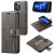 Köp DG.MING 2-in-1 Magnet Wallet iPhone 15 Pro Max Brown Online