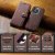 Köp DG.MING 2-in-1 Magnet Wallet iPhone 15 Pro Red Online