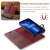 Köp DG.MING 2-in-1 Magnet Wallet iPhone 15 Pro Red Online