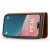Magnet Wallet iPhone 16 Cognac
