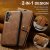 Magnet Wallet Case Samsung Galaxy A15 Cognac