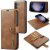 Magnet Wallet Case Samsung Galaxy A15 Cognac