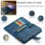 Magnet Wallet Case Samsung Galaxy A54 Blue