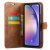 Magnet Wallet Case Samsung Galaxy A54 Cognac