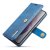 DG.MING 2-in-1 Magnet Wallet Samsung Galaxy S21 Blue - Techhuset.se