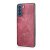DG.MING 2-in-1 Magnet Wallet Samsung Galaxy S21 FE Red - Techhuset.se