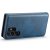 DG.MING 2-in-1 Magnet Wallet Samsung Galaxy S22 Ultra Blue - Techhuset.se