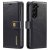 Köp DG.MING 2-in-1 Magnet Wallet Samsung Galaxy S23 Black Online