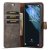 Köp DG.MING 2-in-1 Magnet Wallet Samsung Galaxy S23 Brown Online