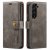 Köp DG.MING 2-in-1 Magnet Wallet Samsung Galaxy S23 Brown Online
