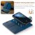 Köp DG.MING 2-in-1 Magnet Wallet Samsung Galaxy S24 Blue Online