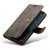 Köp DG.MING 2-in-1 Magnet Wallet Samsung Galaxy S24 Brown Online