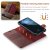 Köp DG.MING 2-in-1 Magnet Wallet Samsung Galaxy S24 Plus Red Online