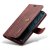 Köp DG.MING 2-in-1 Magnet Wallet Samsung Galaxy S24 Plus Red Online