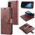 Köp DG.MING 2-in-1 Magnet Wallet Samsung Galaxy S24 Plus Red Online