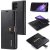 Köp DG.MING 2-in-1 Magnet Wallet Samsung Galaxy S24 Ultra Black Online