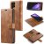 Köp DG.MING 2-in-1 Magnet Wallet Samsung Galaxy S24 Ultra Cognac Online