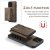 Köp DG.MING 2 in 1 Magnetic Card Slot Case iPhone 15 Pro Brown Online