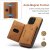 Köp DG.MING 2 in 1 Magnetic Card Slot Case iPhone 15 Pro Max Cognac Online