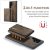 Köp DG.MING 2 in 1 Magnetic Card Slot Case Samsung Galaxy S23 Ultra Brown Online
