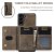 Köp DG.MING 2 in 1 Magnetic Card Slot Case Samsung Galaxy S24 Plus Brown Online