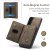 Köp DG.MING 2 in 1 Magnetic Card Slot Case Samsung Galaxy S24 Plus Brown Online