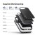 Dux Ducis Fino Series Skal iPhone 14 Pro Svart - Techhuset.se