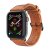 Läderarmband Apple Watch Series 10 46mm Cognac