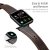 Köp Dux Ducis Läderarmband Apple Watch 45mm Series 9 Brun Online