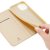 Dux Ducis Skin Pro Läderfodral iPhone 12 Mini Guld - Techhuset.se