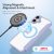Fodral MagSafe iPhone 16 Lila
