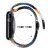 Sportigt Apple Watch armband 42/44/45mm regnbåge med bekväm passform