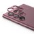 Enkay Aluminium Kameraskydd Samsung Galaxy S22 Ultra Mörkröd - Techhuset.se