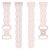 Köp Flower Silikonarmband Fitbit Versa 3/Sense Rosa Online